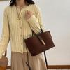 Bolso de mano de alta gama para mujer, primavera 2025, nuevo bolso informal, bandolera de hombro combinable, estilo retro, bolso tote
