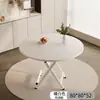 Mesa dobrável para apartamentos pequenos, mesa de jantar para casa, mesa de jantar redonda simples para imóveis alugados, mesa portátil para varanda para montar barracas