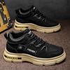 Botas Martin Estilo Nuevo Zapatos para Hombre Otoño Deportivos Casuales Ligeros de Trabajo Bajos Ropa de Trabajo Resistentes al Desgaste Zapatos de Protección Laboral
