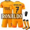 2425 Real Madrid fora uniforme de futebol terno meias laranja 9 Mbappe jersey 5 Bellingham comércio exterior grandes quantidades