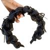 Diadema de Terciopelo Primavera y Verano Diadema para Mujer Celebridad de Internet 2024 Nuevo Cabello Presionado Retro Francés Tocado de Alta Gama