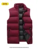 Colete masculino de outono e inverno, folgado, plus size, forrado de fleece, espesso, para trabalho ao ar livre, moderno, casual, versátil