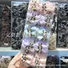 Panda Pequeño Lindo que Brilla en la Oscuridad Sosteniendo una Calabaza Encaje Dibujo Animado Goma para el Cabello Infantil para Niñas Pequeñas