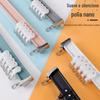 Jinfengyuan Cortina Track Liga de alumínio em forma de L em forma de U Arc Track Mute Composto Mute Acessórios de cortina