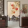 Nova Cortina de Porta de Entrada Estilo Chinês, Cortina Curta, Cortina de Meia Porta, Cortina Divisória de Corredor Sem Furos, Cortina de Privacidade para Quarto