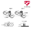 Implante Óseo de Aleación de Titanio F136 para Piercing Corporal, Implante Subcutáneo Personalizado de Titanio G23 Base de Clavo Clavicular
