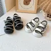 Sandalias Deportivas para Niños Verano 2025 Nuevos Zapatos de Playa para Niños Zapatos Casuales Cerrados para Niños Medianos y Grandes Antipatadas