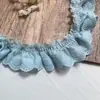 Ribete de Encaje de Algodón No Elástico Hueco con Forma de Corazón Multicolor de 4.5 cm de Ancho para Ropa de Mascotas, Ropa de Muñecas y Accesorios de Ropa para Juguetes