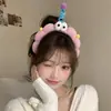 Novas tiaras infantis estilo coreano 2026, tiaras de desenho animado versáteis, acessórios de cabelo fofos e doces, tiaras de pelúcia para meninas