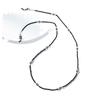 Ins versión coreana de cadena para gafas de cuentas de vidrio de color sólido simple, cadena para mascarilla bicolor blanco y negro, cuerda para colgar gafas al cuello, fabricantes