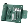 Conjunto Personalizado de Cortadores de Unha Portáteis Atacado Tesouras de Unha de Aço Inoxidável Conjunto de Limpadores de Ouvido para Manicure e Pedicure Conjunto Completo de Beleza e Cuidados com as Unhas