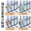 Estante para Secar Zapatos de Acero Inoxidable, Artefacto para Secar Zapatos, Estante para Secar Zapatos de Balcón, Estante para Secar Zapatos Colgante en Ventana Antirrobo, Estante Multifuncional para Secar Zapatos