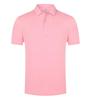 200g Camisa POLO de Solapa de Manga Corta Ropa de Grupo Ropa de Trabajo Ropa de Clase Casual Cómoda Color Sólido Combinable Logotipo Estampado