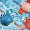 Juguetes de Baño para Bebé, Juego de Agua para Niños, Patitos Nadando, Bebés y Niños Jugando en el Agua, Patitos, Tortuguitas, Niños y Niñas