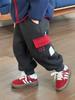 Pantalones de Forro Polar para Niños, Nueva Ropa Infantil de Otoño e Invierno, Pantalones de Chándal para Bebé, Pantalones Largos Casuales Engrosados con Forro de Polar para Niños