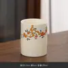 Taza de Té de Cerámica "Un Buen Dragón" de Horno Ru, Taza Individual Creativa, Taza de Refresco, Taza de Té Personal de Gama Alta