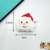 Acessórios de decoração de cabeça de animal de pelúcia de Natal Alce de Natal Papai Noel boneco de neve acessórios de boneca