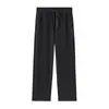 Pantalones largos rectos de pierna recta 330 mismo estilo otoño e invierno para hombre y mujer gruesos más 2025 pantalones casuales transfronterizos terciopelo de finales de otoño nuevo estilo