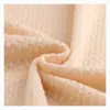 Tejido de Textura Granulada 230g Poliéster Spandex Elástico Tejido de Punto Suave por Ambos Lados Tejido para Ropa Casual de Primavera y Verano Tejido para Vestidos