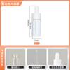 Frasco gotero personalizado de 1 ml, frasco marrón para aceite esencial de 2 ml, frasco para perfume, frasco de vidrio transparente de 5 ml