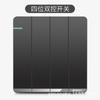 Electricista Internacional Tipo 86 Panel de Enchufe de Interruptor de Pared Oculto Un Abierto Cinco Agujeros 5 Agujeros USB 16A Enchufe de Cocina