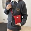 Bolso Pequeño Casual y de Moda para Mujer, Bandolera de un Solo Hombro, Nuevo Modelo 2026, Estilo Vertical, Bolso Cuadrado Pequeño Simple, Bolso Pequeño para Teléfono Móvil