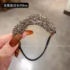 Elástico de Cabelo Pequeno Pérola Cristal Luxo Leve para Mulheres, Corda para Coque, Novo Estilo 2025 Rabo de Cavalo Acessório de Cabelo Tendência