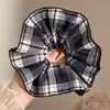 2026 Novo Estilo Estilo Floresta Elástico Alto Prendedor de Cabelo com Laço Preguiçoso, Corda de Cabelo para Rabo de Cavalo em Tecido de Renda para Mulheres