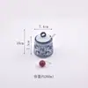Cazuela de Cerámica Blanca Pura para Salsa Olla para Vinagre Olla para Aceite Hotel Restaurante Tarro Creativo para Chile Olla para Salsa de Soja Botella para Condimentos Tarro para Condimentos Botella para Aceite