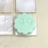 Acrílico Cor Sólida Briquete Biscoito Contas Furo Reto Contas DIY Corrente de Celular Acessórios de Cabelo Pingente Acessórios de Joia Material