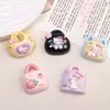 Accesorios de Resina DIY de Dibujos Animados Joyería Bolsa de Dibujos Animados Pegamento de Crema Pasador Funda para Teléfono Móvil Hebilla de Zapato Llavero Colgante con