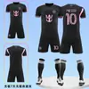 Uniformes de Futebol da Copa do Mundo Mais Vendidos, Uniformes de Treinamento do Clube Miami Time da Casa Número 10, Conjunto de Uniformes de Futebol da Seleção Nacional