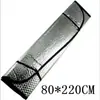 Parasol para Parabrisas Delantero Específico para Camión, Parasol Grande para Coche, Aislamiento Térmico y Protección Solar de Papel de Aluminio 220*80cm Verano