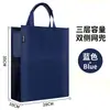 Pasta, Bolsa de Mão, Bolsa com Zíper, Bolsa para Documentos, Pasta Impermeável de Tecido Oxford, Armazenamento para Negócios, Escritório, Reuniões, Treinamento