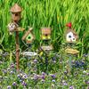 Esquina de plantas decorativas para patio al aire libre, micropaisaje, esquina natural, jardín de infancia, materiales ambientales, adornos creativos, jardín Mori