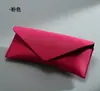 Nova Fivela Magnética Triangular Cor Dopamina Óculos de Sol Anti-Pressão Estojo de Couro para Óculos Estojo para Lentes Ópticas Pode Imprimir Logo