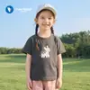 Roupa de Bebê Camiseta Casual de Manga Curta Roupa de Verão para Meninos, Meninas, Bebês, Crianças, Crianças de Pequeno e Médio Porte, Tops de Manga Curta para Bebê