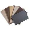 Panel de Fibra de Madera de Bambú Personalizado Sin Pintar Chapa de Madera Panel de Cristal de Carbono Panel Metálico Panel de Pared Sólida Decoración Panel de Chapa con Veta de Madera