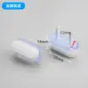 Uñas de pie de doble capa plástico muebles sofá taburete uñas de pie mesa y sillas de madera maciza elevación a prueba de humedad engrosado armario hogar pie silla