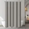 Amazon Yin Yang Rayado Poliéster Engrosado Impermeable Baño Baño Hotel Cortina de Ducha Cortina Divisoria de Inodoro Venta al por Mayor