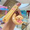 Nuevo llavero de Sanrio Kulomi Gui con forma de perro, bonito colgante para pareja, adorno colgante para bolso de coche.