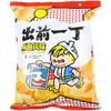 Casa de lago estilo japonés batata mágica picante patatas fritas picantes snack inflado bolsa de 70g