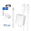 Le azúcar adecuado para teléfono móvil iPhone14 20W alta potencia PD cabezal de carga rápida traje cable de datos cargador Tipo-C