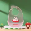 Novo babador de alimentação para bebê 2023 com bolsa para comida, silicone à prova d'água, super macio para bebê, babador infantil, artefato anti-sujeira de baba
