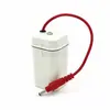Válvula de Descarga con Sensor para Orinal Compartimento de Batería Accesorio con Clip de Fijación Enchufe DC Taza de Orinal Caja de Válvula Solenoide para Taza de Orinal