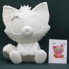 Muñeco de yeso de vinilo a prueba de caídas de celebridad de internet, muñeco de graffiti, blanco grande, para colorear a mano de niños, puesto de pintura, venta al por mayor