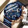 Reloj de Cuarzo Marca Suiza Resistente al Agua Multifuncional Luminoso Moda Reloj para Hombre Transmisión en Vivo Artículo Caliente de Comercio Exterior Dropshipping