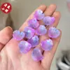 Nuevo Estilo Pétalos de Peonía Tridimensionales Brillantes, Material Termorretráctil, Materiales para Pasador de Cabello Hecho a Mano Estilo Antiguo
