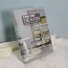 2023 modelo de ajuste macio sala modelo villa hotel sala modelo decoração casca dura capa dura cor adereços estante livro simulação