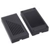 Carcasa de adaptador de corriente con interruptor de escritorio de doble salida, boca de palabra, cargador de portátil, carcasa de plástico